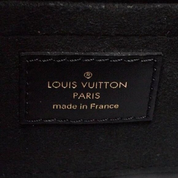 Louis Vuitton Black Calfskin Leather Classic Duffle Bucket Bag - Picture 7 of 9